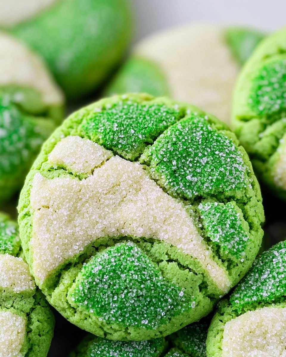 Green Cake Mix Cookies