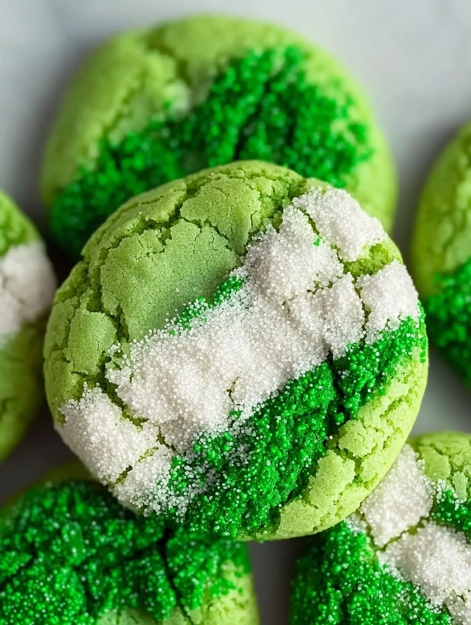 Green Cake Mix Cookies
