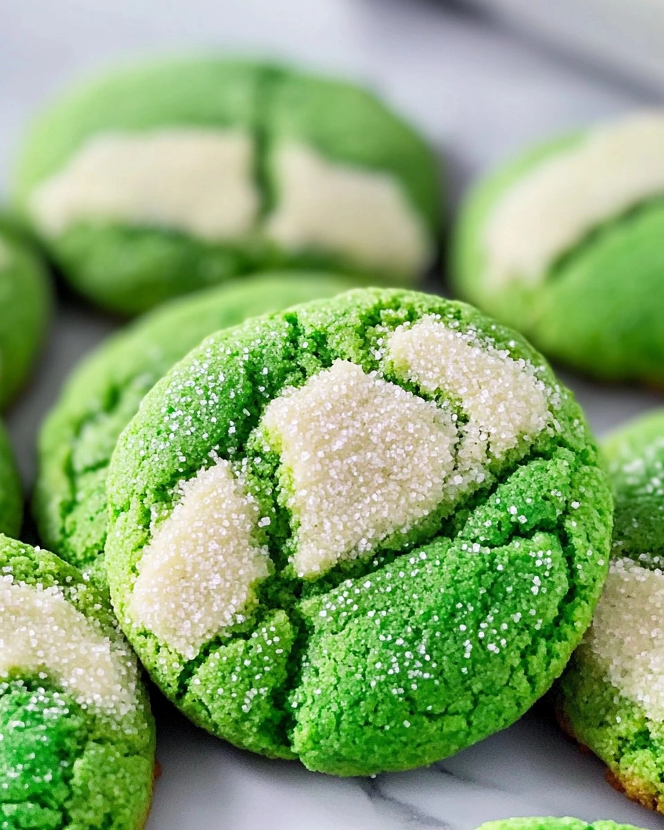 Green Cake Mix Cookies