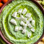 Green-Goddess-Yogurt-Dip-with-Veggie-Platter-Recipe