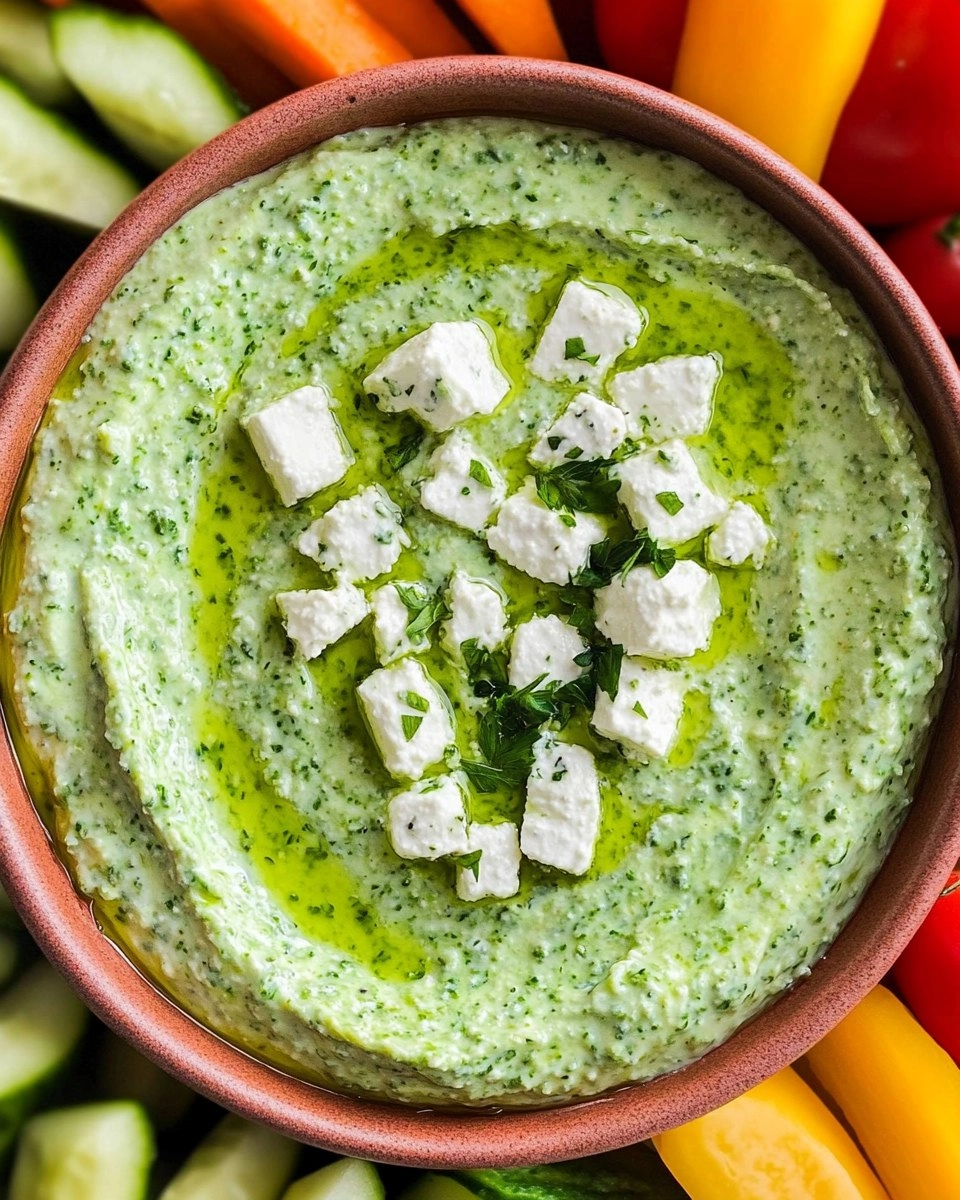 Green Goddess Yogurt Dip with Veggie Platter