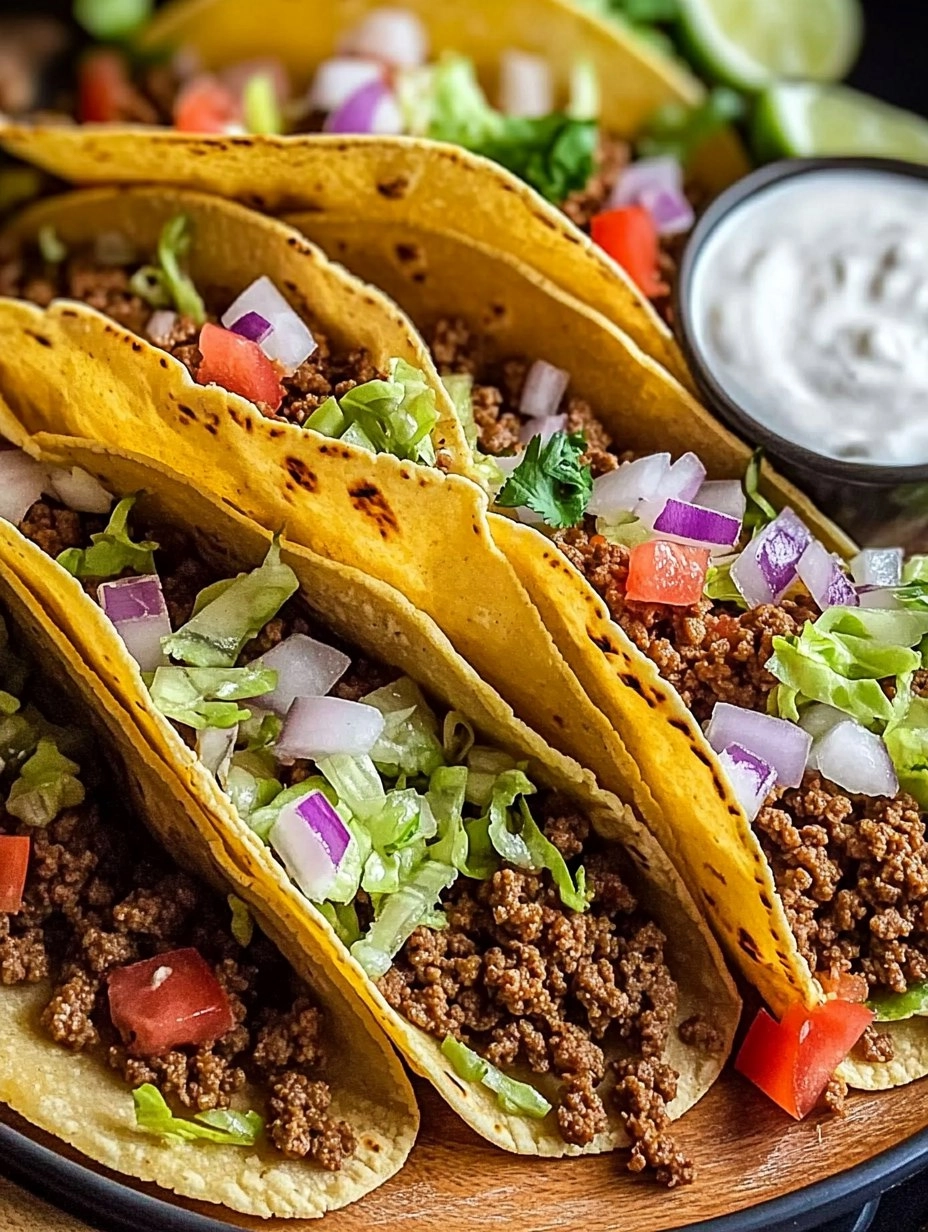 Ground Beef Tacos | Easy Weeknight Taco Recipe