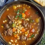 Instant Pot Beef & Barley Soup (Hearty and Freezer-Friendly) 31 Instant-Pot-Beef-Barley-Soup-Hearty-and-Freezer-Friendly-Recipe