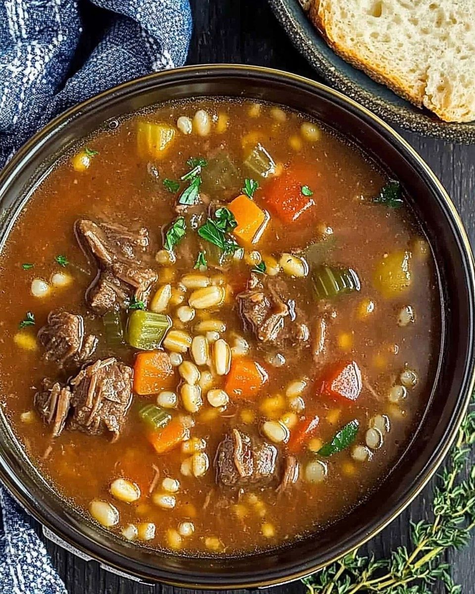 Instant Pot Beef & Barley Soup (Hearty and Freezer-Friendly) 28 Instant Pot Beef & Barley Soup (Hearty and Freezer-Friendly)
