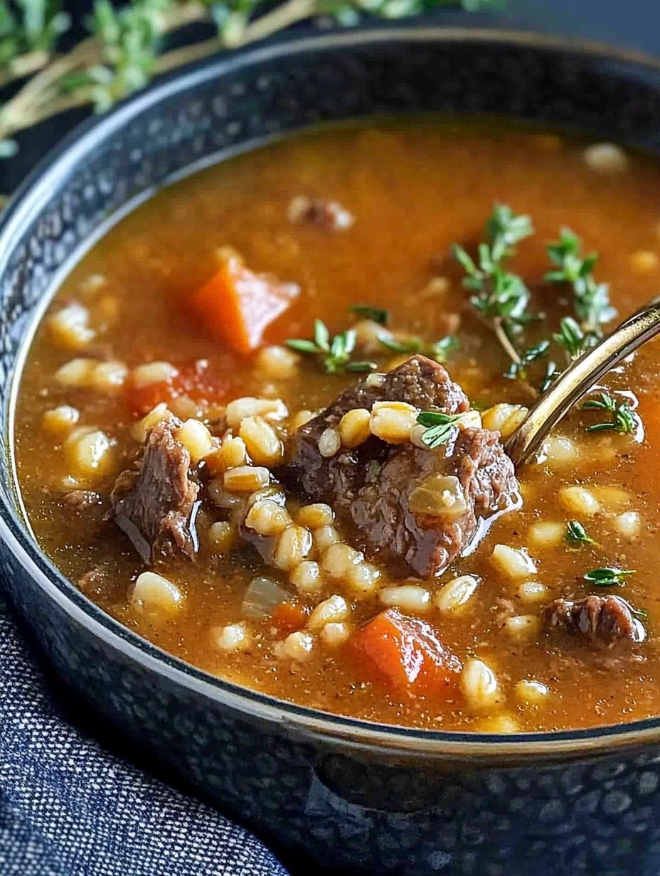 Instant Pot Beef & Barley Soup (Hearty and Freezer-Friendly) 29 Instant Pot Beef & Barley Soup (Hearty and Freezer-Friendly)