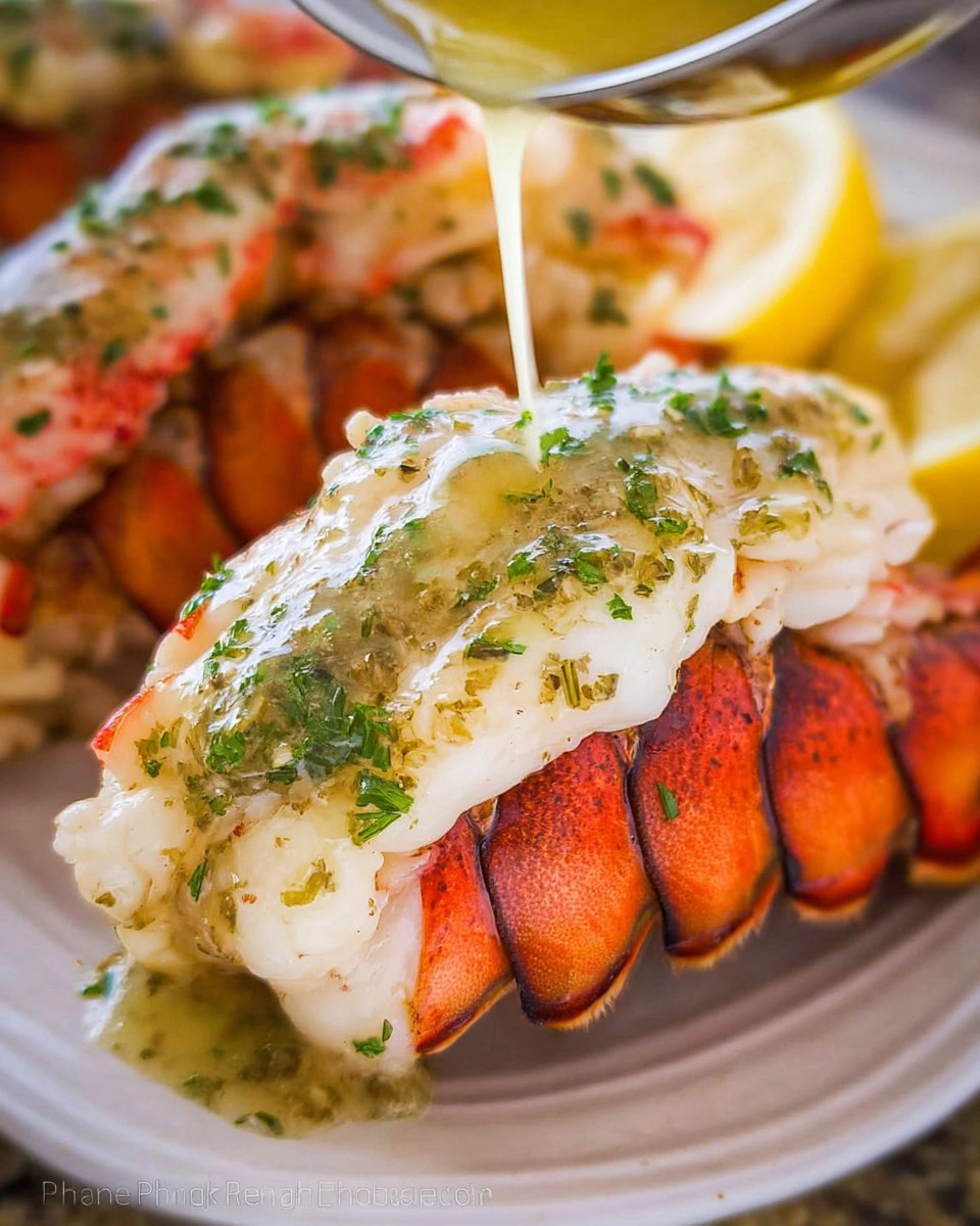 Lobster Tail in Irresistible Garlic Butter