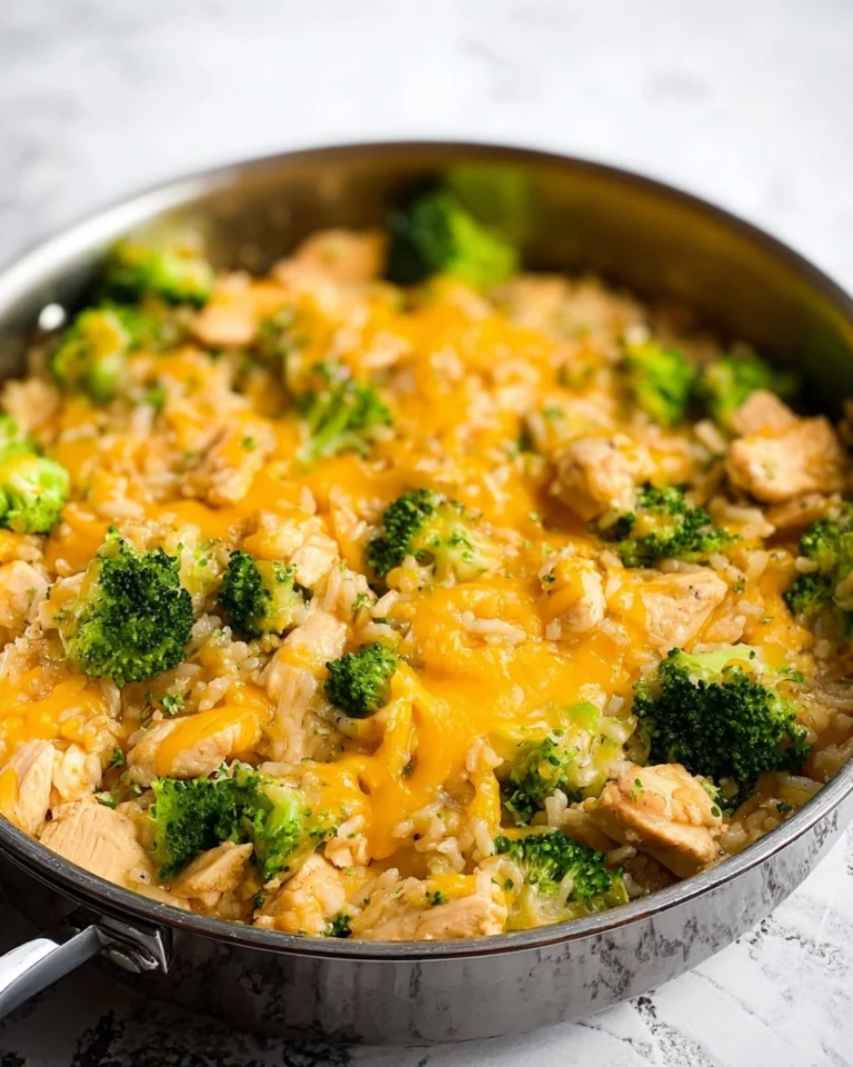 One-Pan-Cheesy-Chicken-Broccoli-and-Rice-Recipe