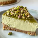 Pistachio-Cheesecake-Easy-No-Bake-Green-Dessert-Recipe