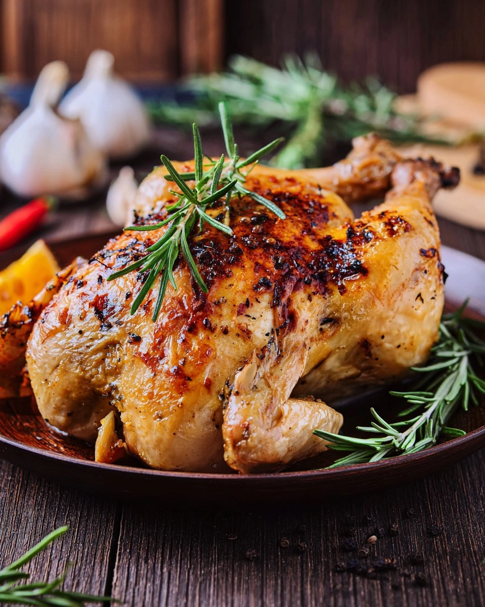 Roasted Garlic & Herb Whole Chicken (Sunday Dinner) 115 Roasted Garlic & Herb Whole Chicken (Sunday Dinner)