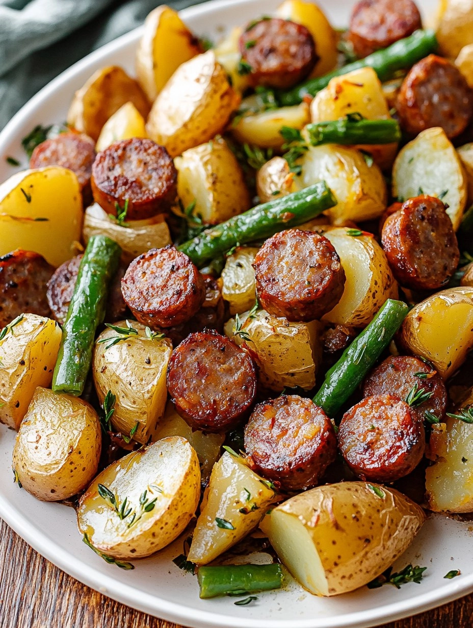 Sausage and Potato Sheet Pan Dinner | Easy One-Pan Meal