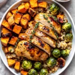 Sheet-Pan Maple Dijon Chicken with Brussels Sprouts & Sweet Potatoes 103 Sheet-Pan-Maple-Dijon-Chicken-with-Brussels-Sprouts-Sweet-Potatoes-Recipe