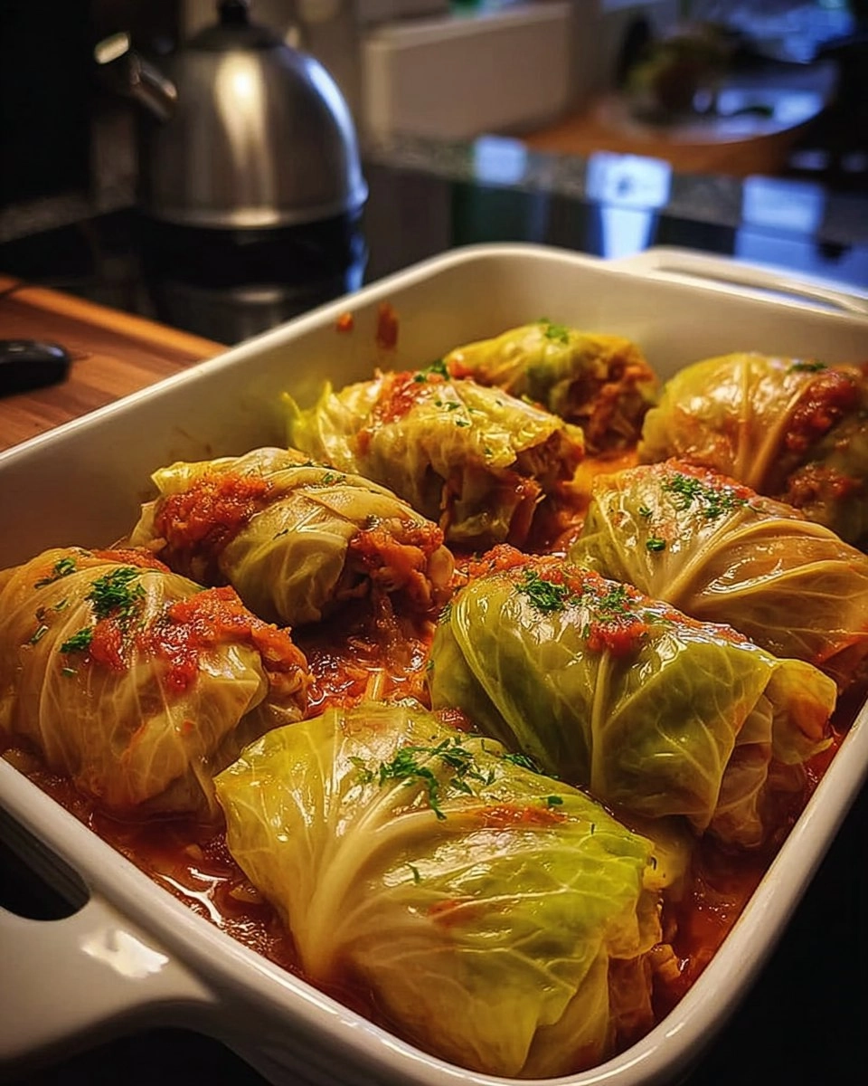 Stuffed Cabbage Rolls | Easy healthy dinner 