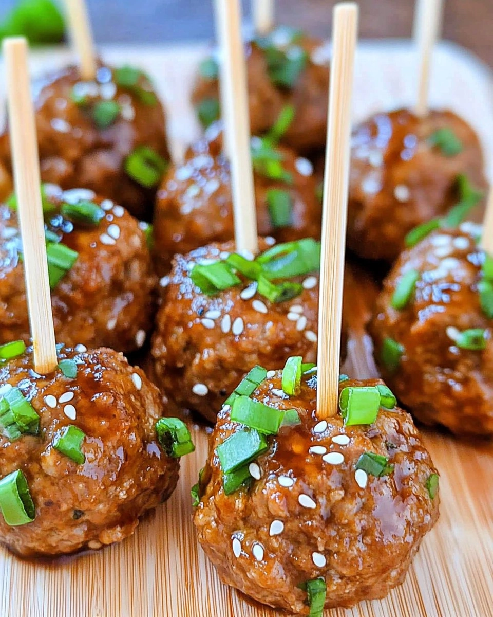Teriyaki Meatballs