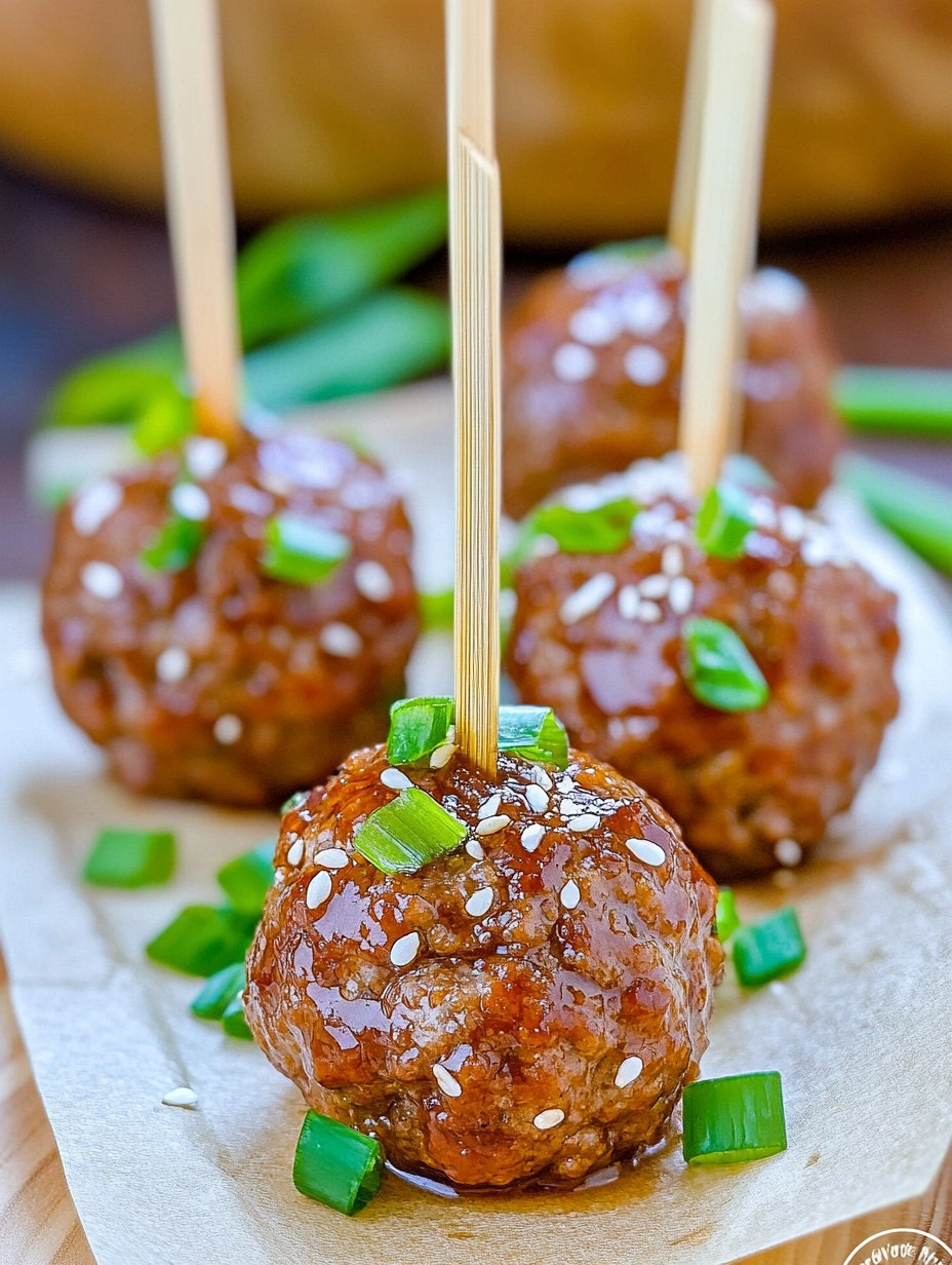 Teriyaki Meatballs