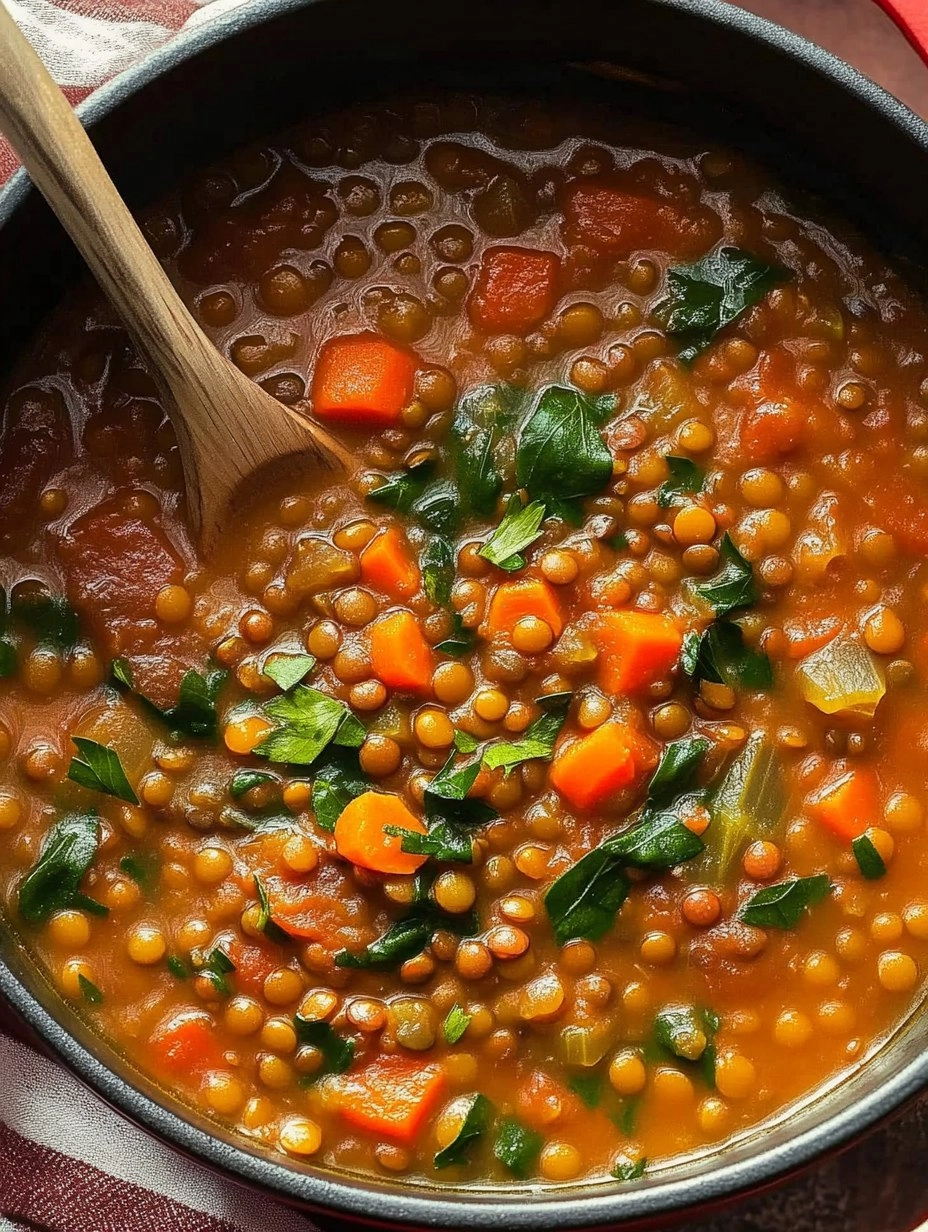 The Best Lentil Soup (Not Watery)