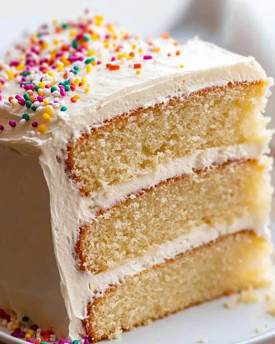 Vanilla Cake | Easy Homemade Vanilla Layer Cake