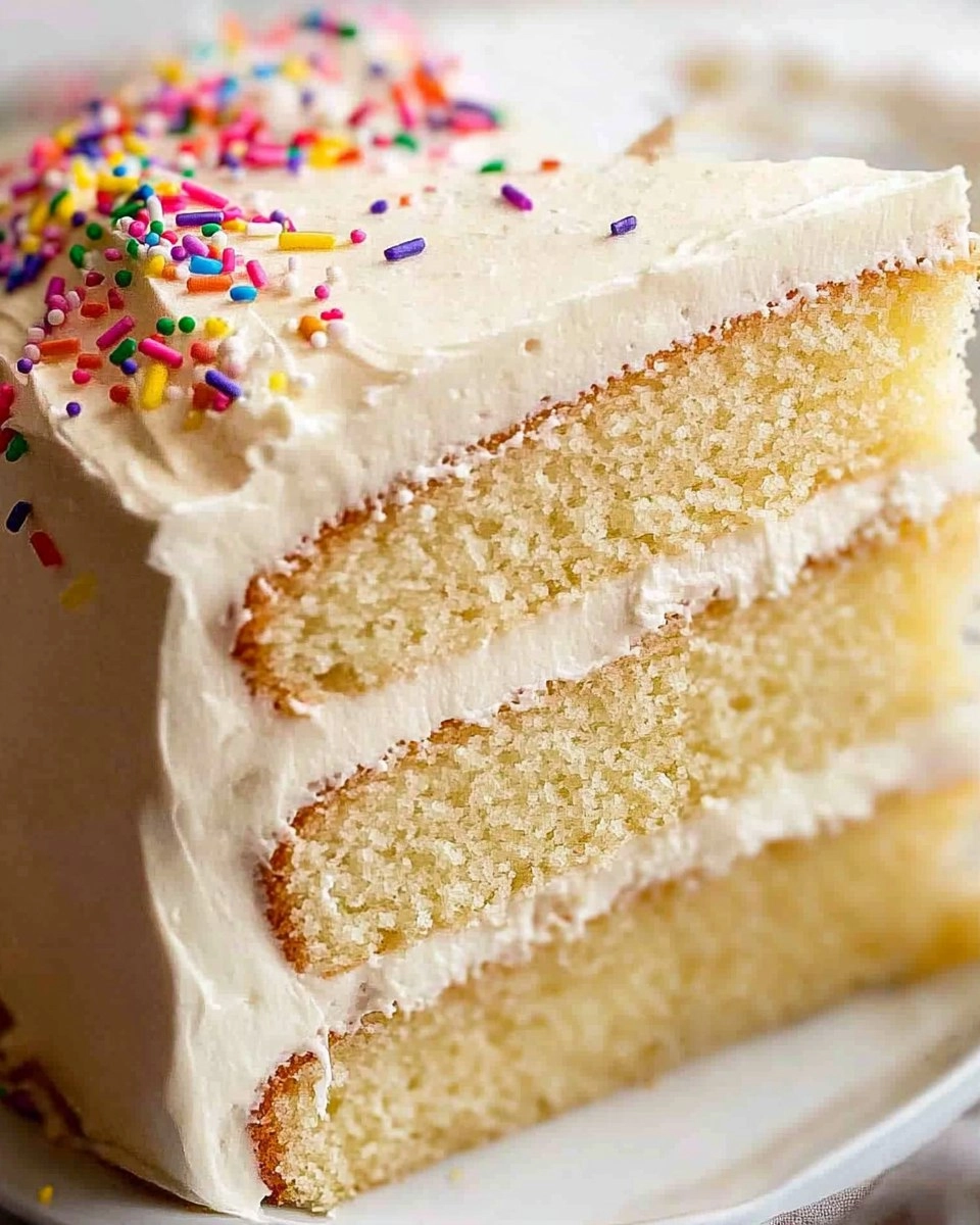 Vanilla Cake | Easy Homemade Vanilla Layer Cake