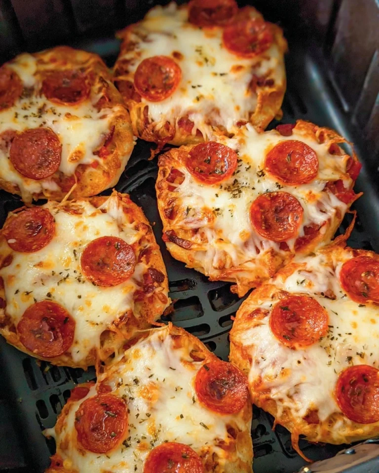 Air-Fryer-Bagel-Pizza-Recipe