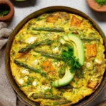 Asparagus-Frittata-with-Goat-Cheese-Sweet-Potatoes-Recipe