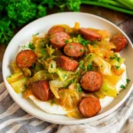 Cabbage-and-Sausage-Skillet-Recipe