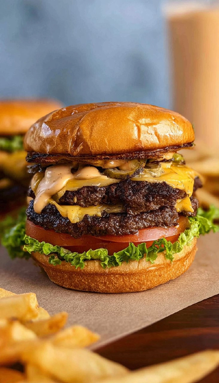 Classic Smash Burgers | Double Patty with Crispy Edges & Special Sauce