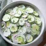Creamy-Cucumber-Salad-with-Sour-Cream-Dill-Recipe