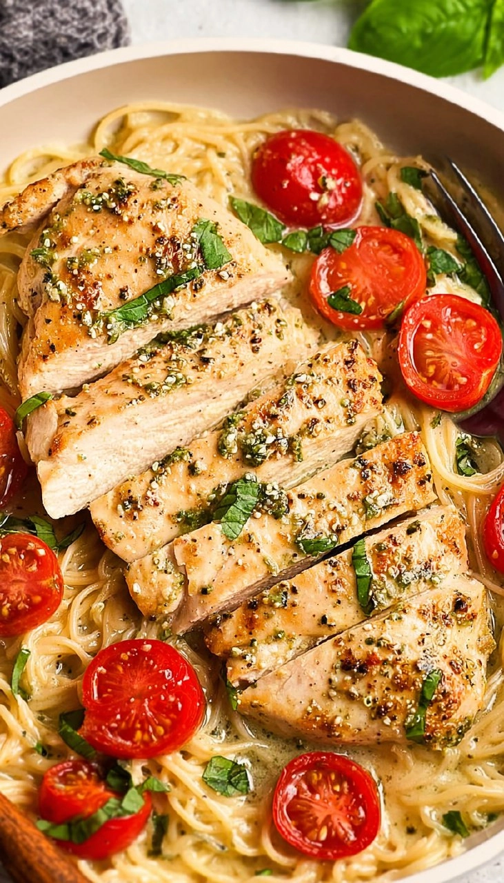 Creamy Pesto Chicken