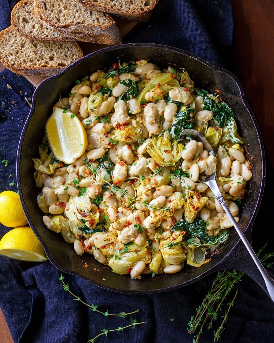 Creamy White Bean Skillet Dinner