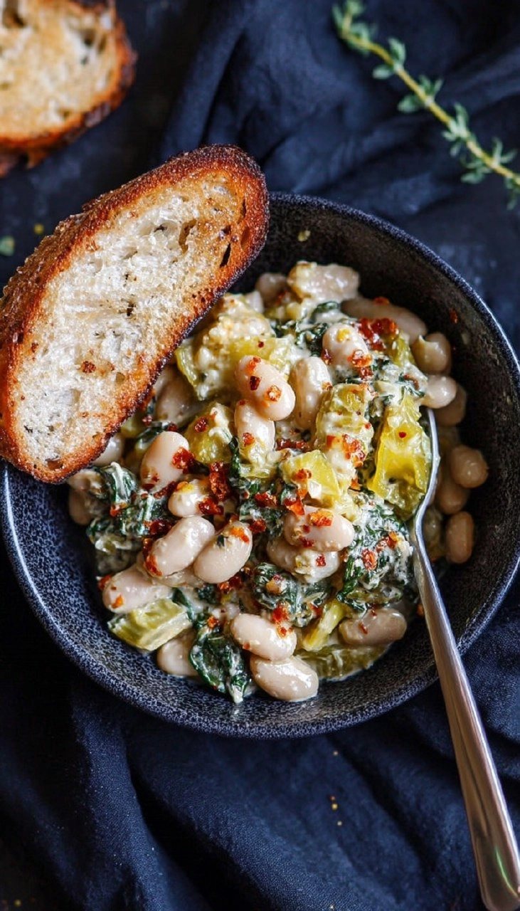 Creamy White Bean Skillet Dinner