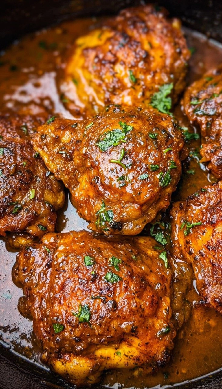 Crockpot Carolina Gold Bbq Chicken Thighs