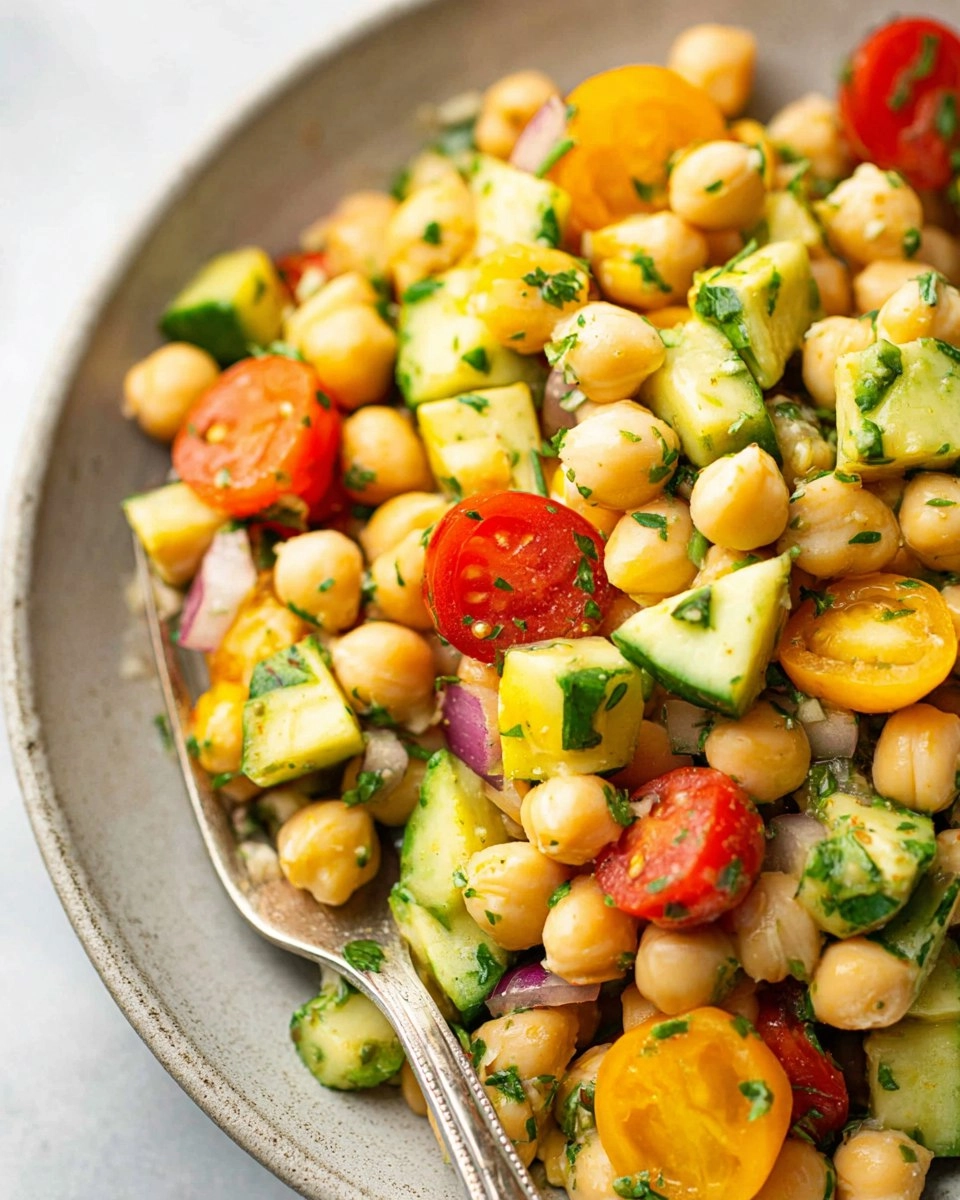 Easy Chickpea Salad