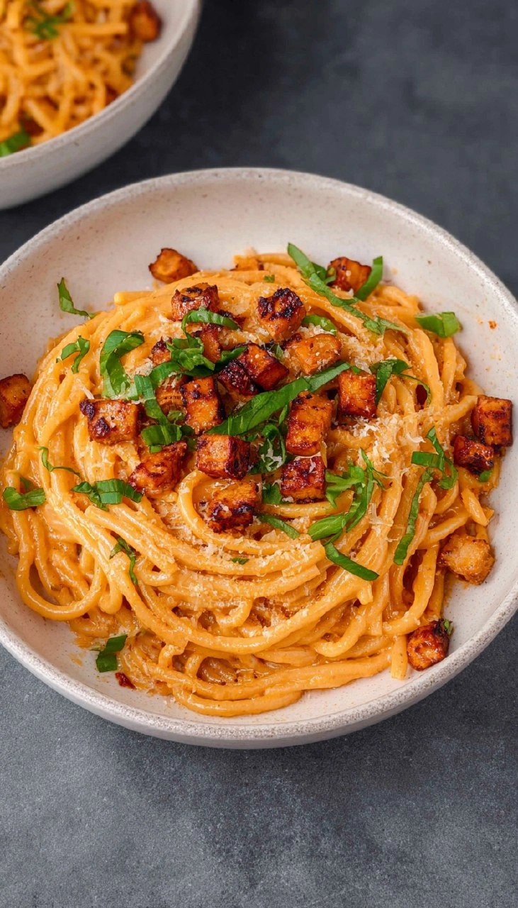 Gochujang Carbonara (Vegan)