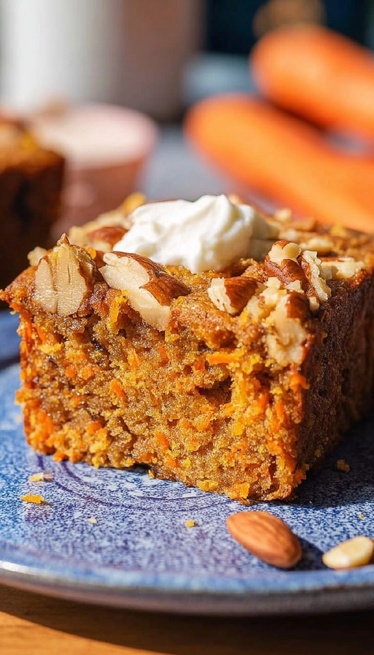 Greek Yogurt Carrot Cake (Easy One Bowl Recipe)