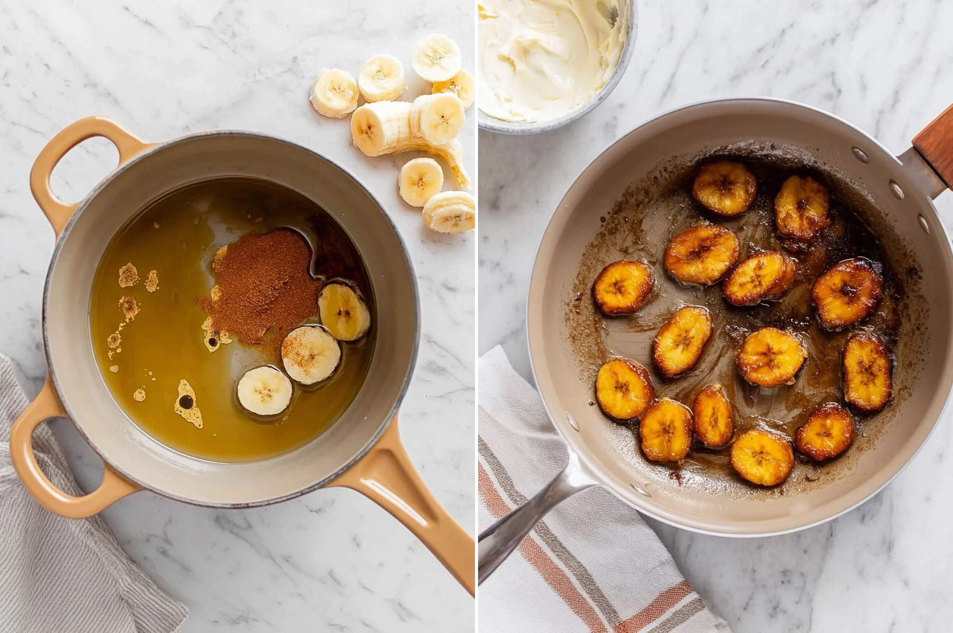 High-Protein Caramelized Banana Yogurt Bowl