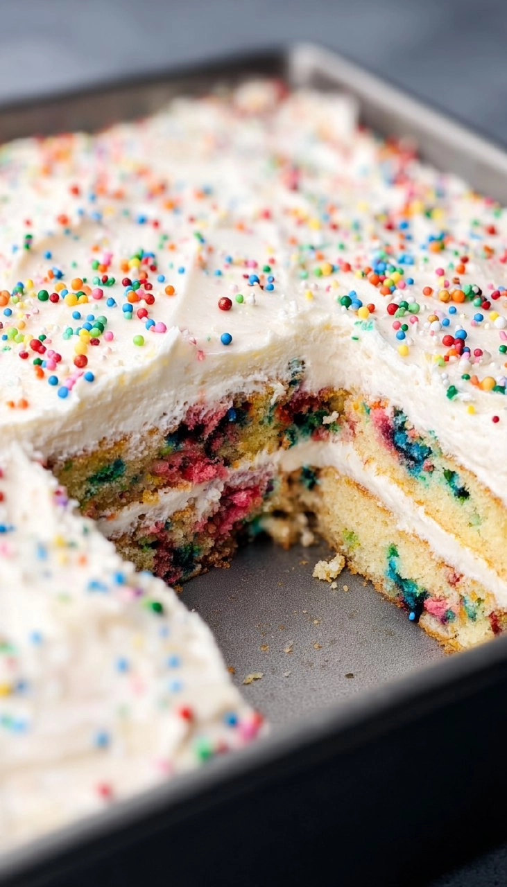 Homemade Funfetti Cake