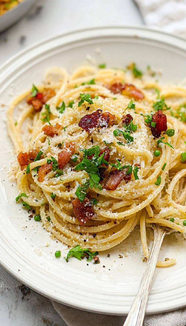 Homemade Spaghetti Carbonara | Authentic Roman 5-Ingredient Pasta Recipe