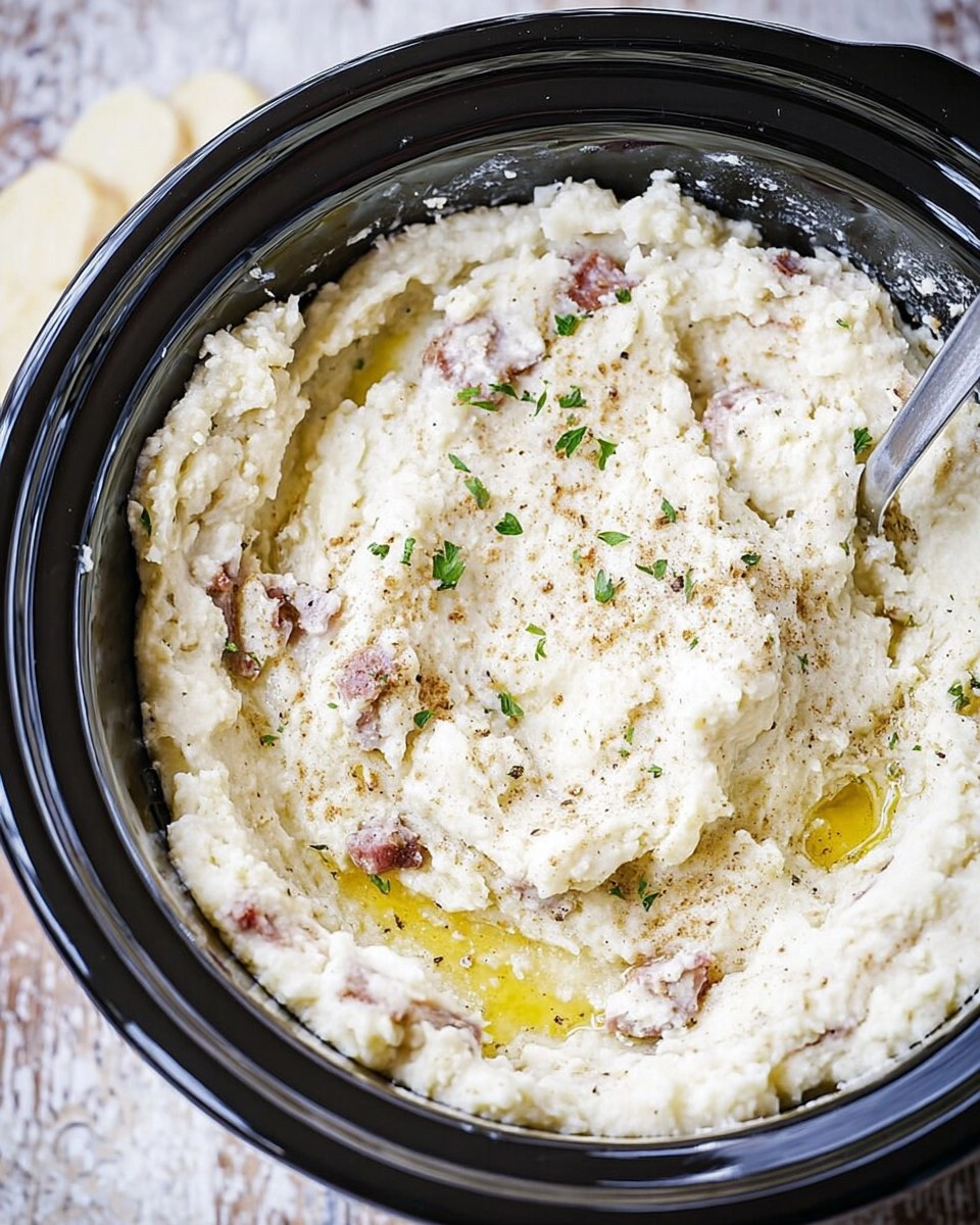 Make Ahead Crockpot Mashed Potatoes
