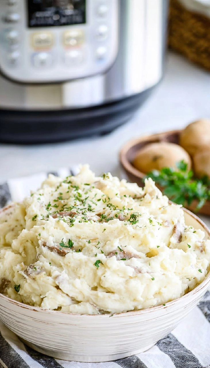 Make Ahead Crockpot Mashed Potatoes