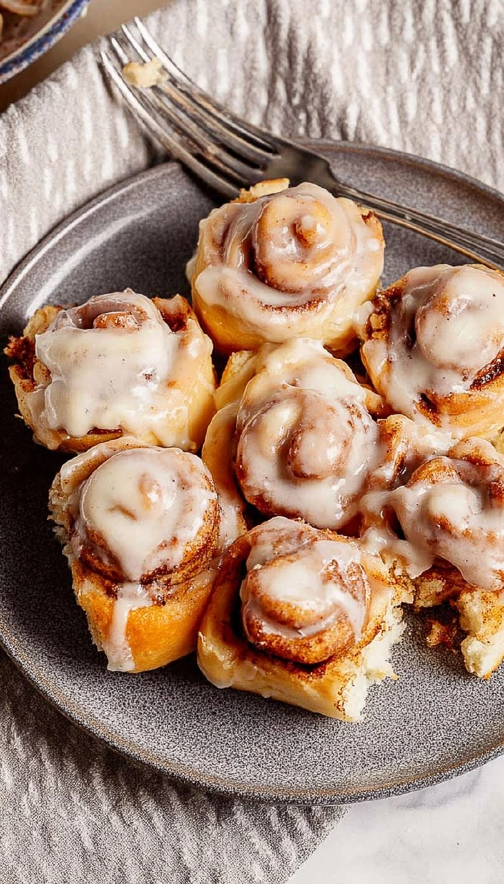 Mini Cinnamon Rolls (Pillowy Soft)
