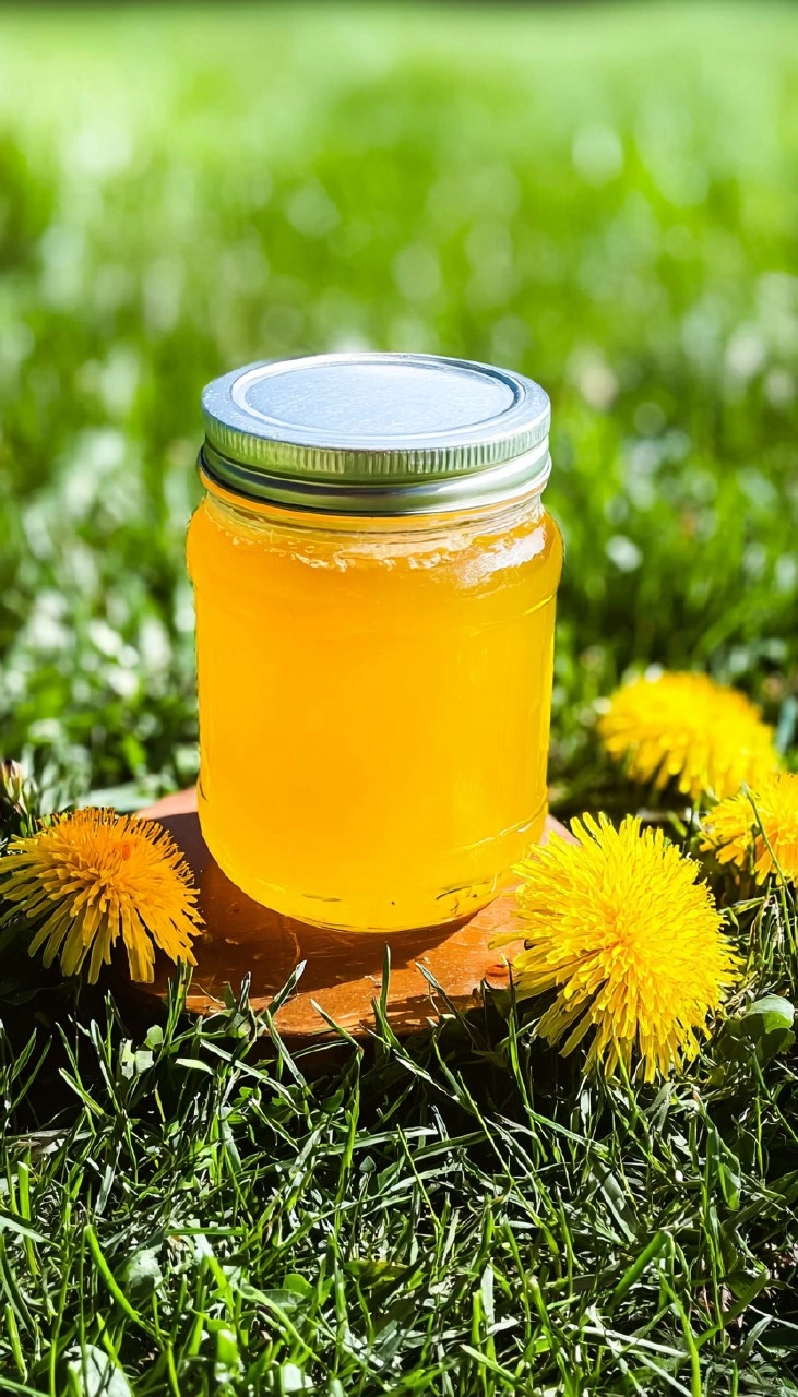 Mom's Dandelion Jelly (Spring Foraging)