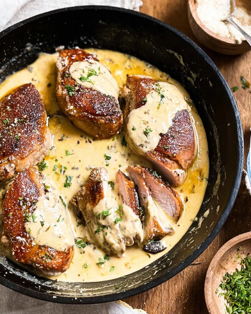 Pan-Seared-Pheasant-with-Creamy-Dijon-Mustard-Sauce-Recipe