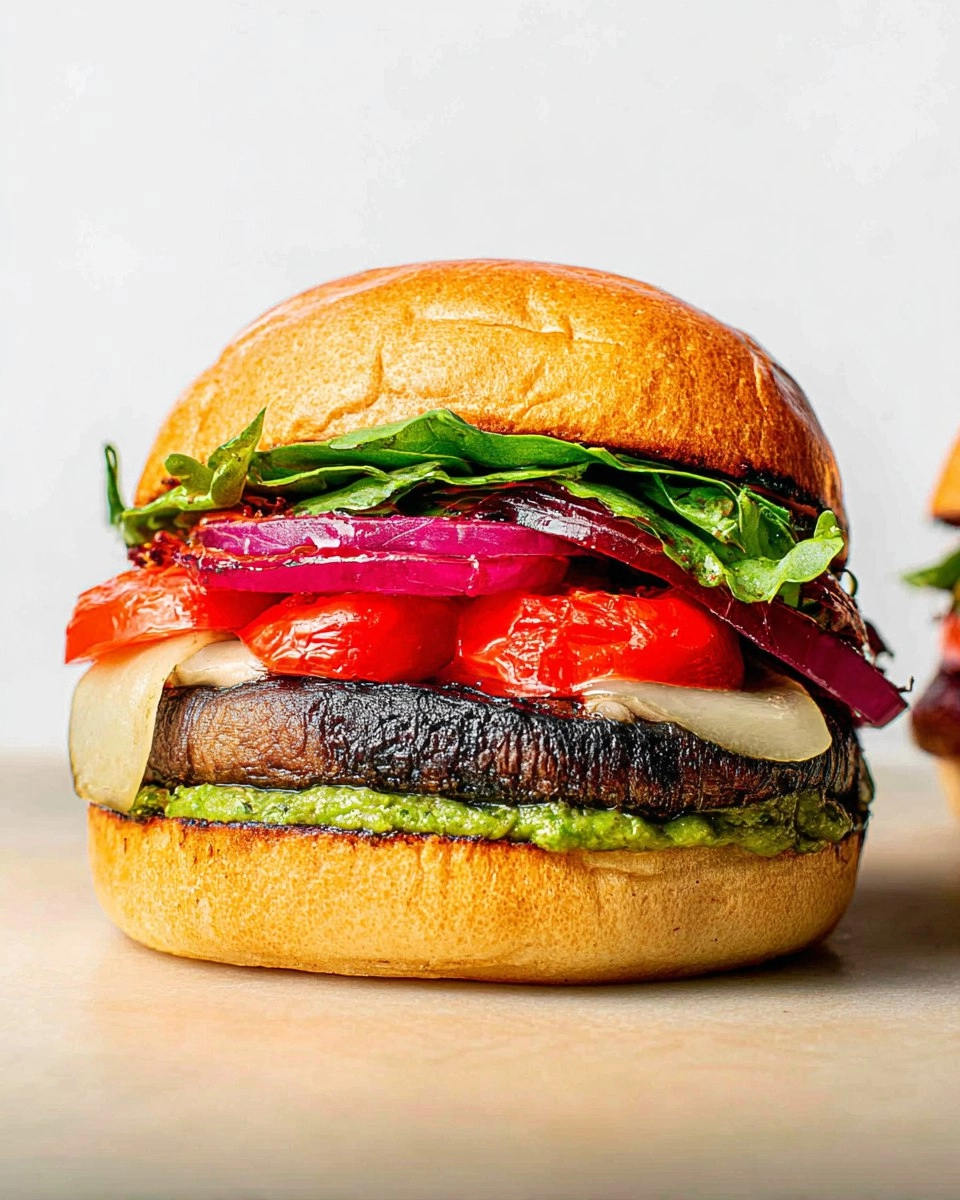 Portobello Mushroom Burgers
