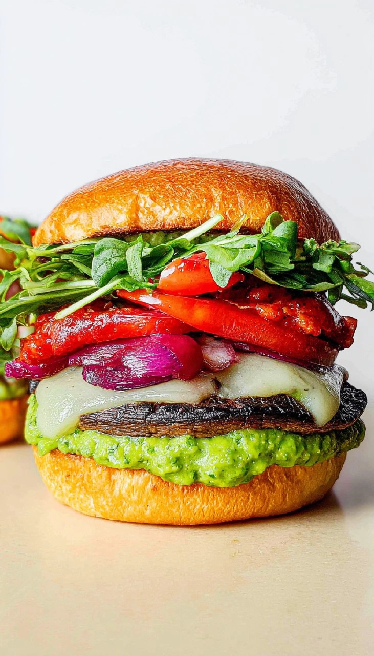 Portobello Mushroom Burgers