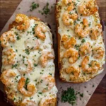 Shrimp-Alfredo-Garlic-Bread-Recipe