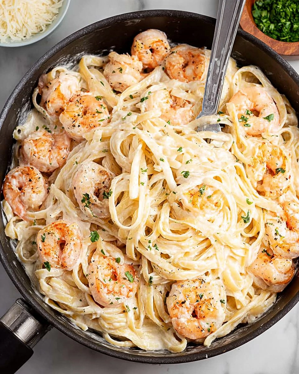 Shrimp Alfredo Pasta
