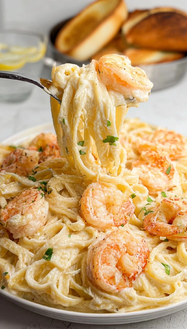 Shrimp Alfredo Pasta