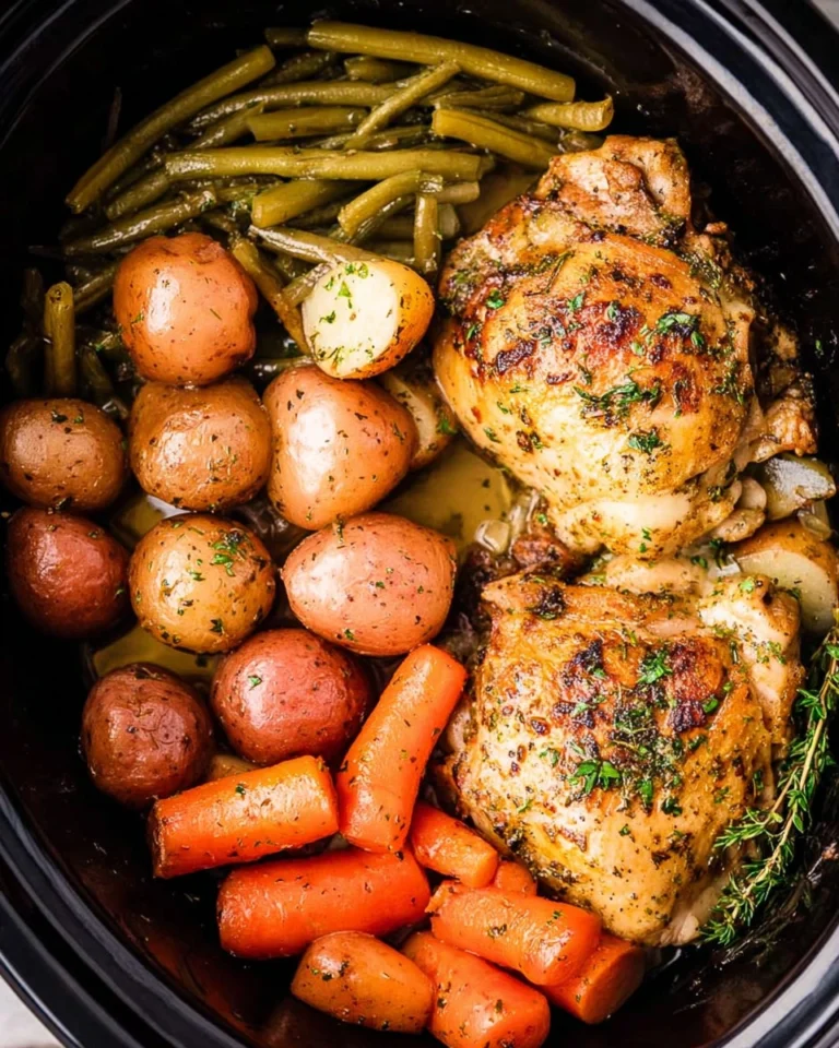 Slow-Cooker-Garlic-Butter-Chicken-and-Vegetables-Recipe
