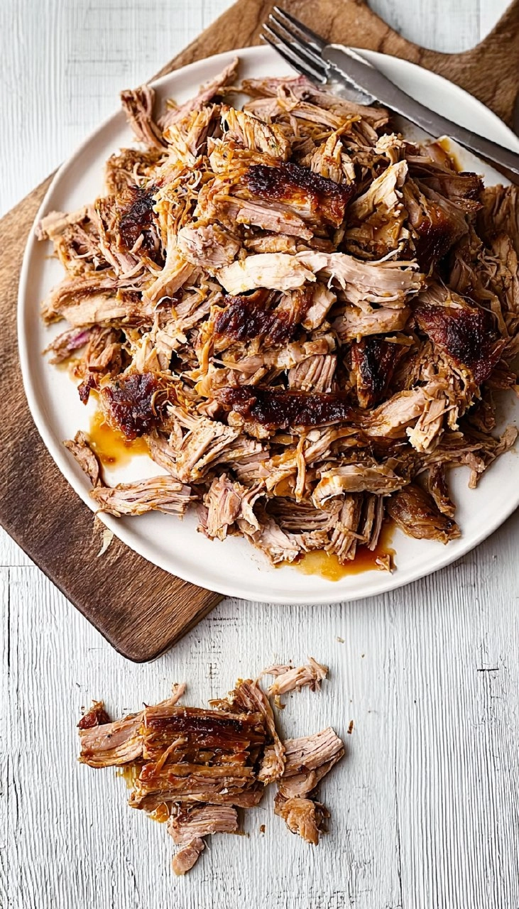 Slow Cooker Pulled Pork | Easy 6-Ingredient Set-It & Forget-It BBQ