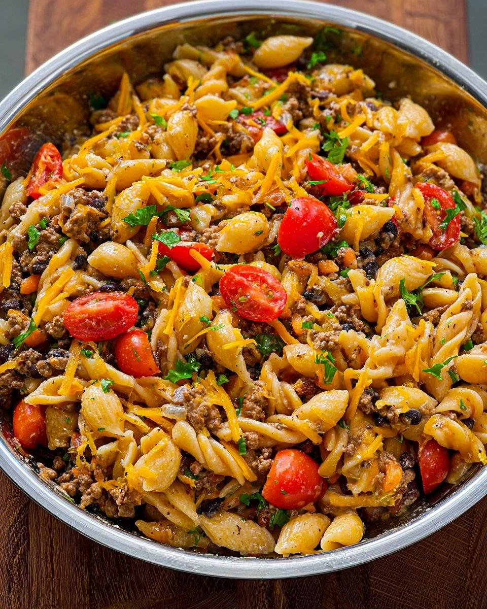 Taco Pasta Salad (Easy Summer Version)