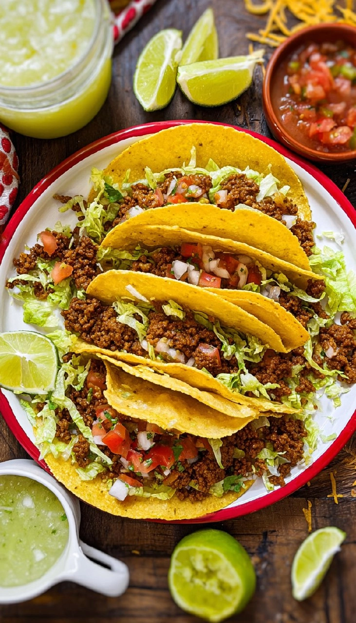 Vegan Ground Beef Tacos